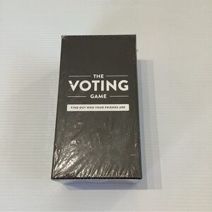 The Voting Game - Find Out Who Your Friends Are (5-10 players) NIB *desc